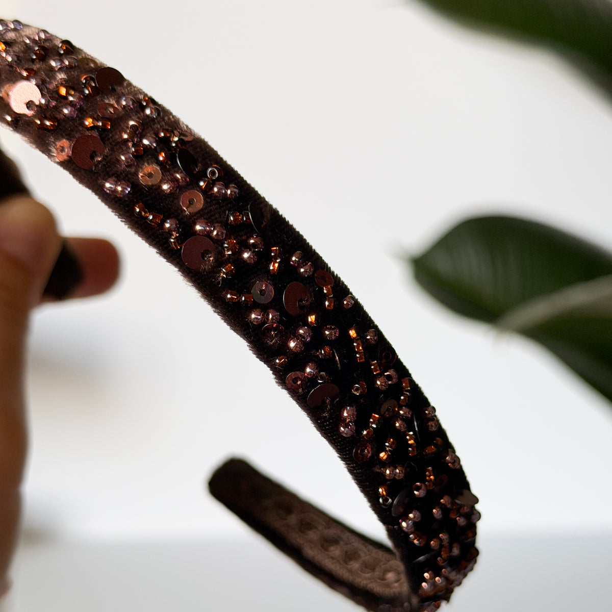 CERCHIETTO BROWN SPARKLE