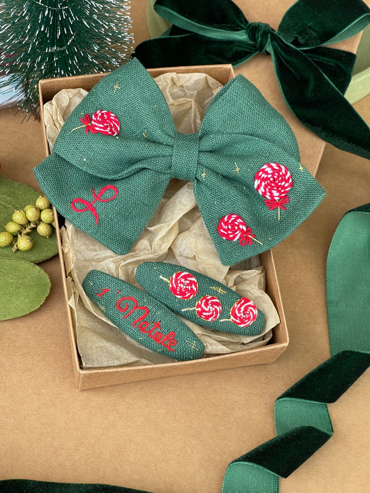 SET NATALIZIO ACCESSORI