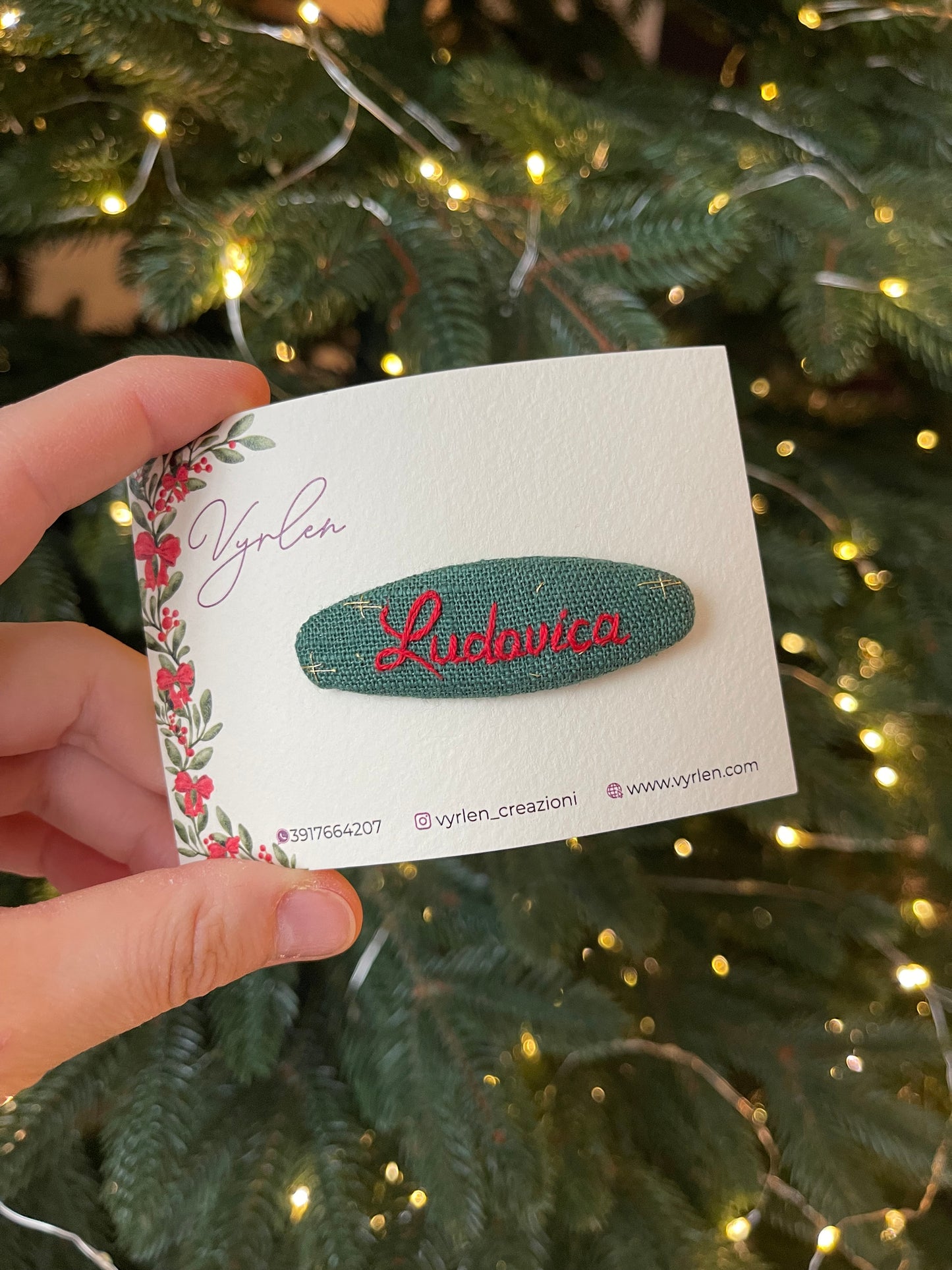 MOLLETTA CON NOME PERSONALIZZATO