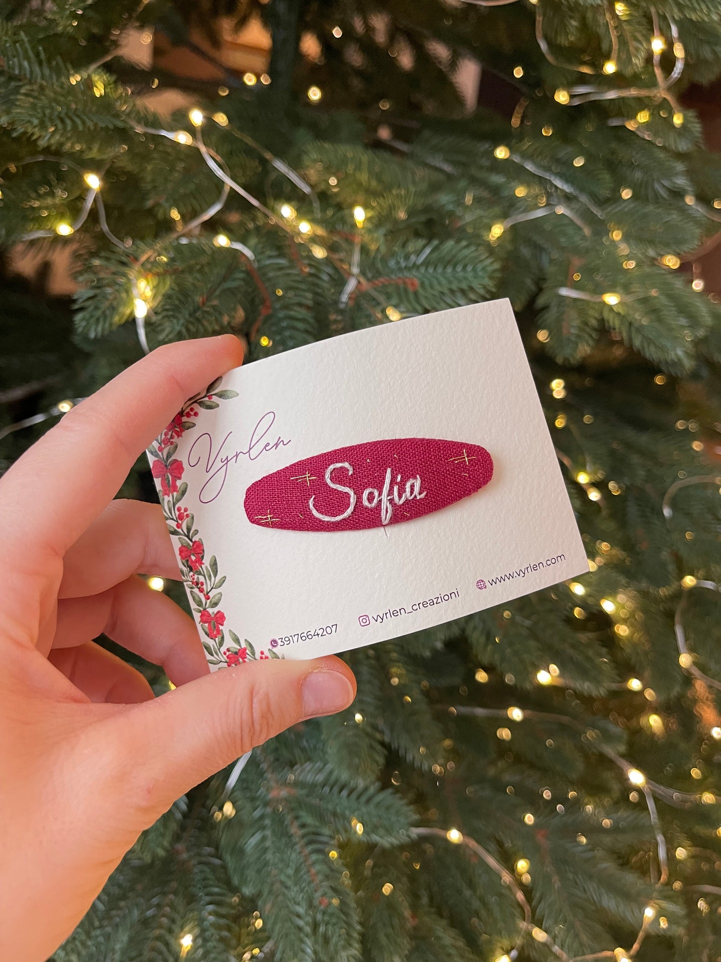 MOLLETTA CON NOME PERSONALIZZATO