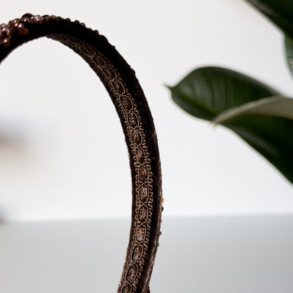 CERCHIETTO BROWN SPARKLE