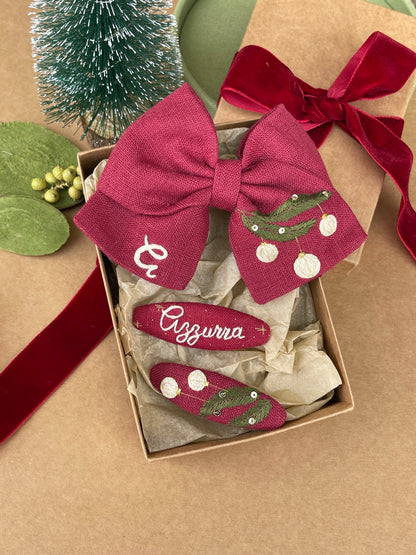 SET NATALIZIO ACCESSORI