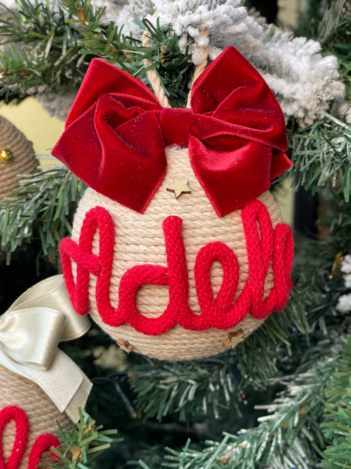 PALLINA FIOCCO VELLUTO