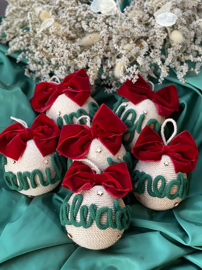 PALLINA FIOCCO VELLUTO