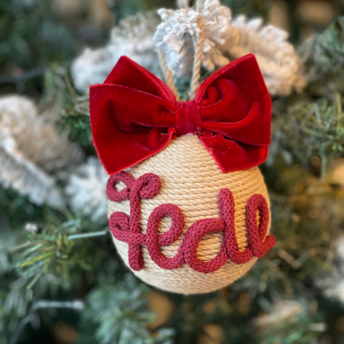 PALLINA FIOCCO VELLUTO