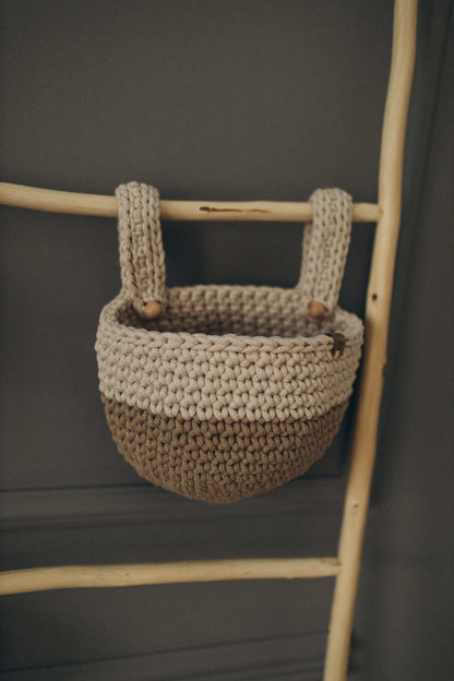 CESTINO DA APPENDERE BICOLORE